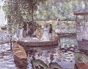 Pierre-Auguste Renoir Drawer Grenouilere painting